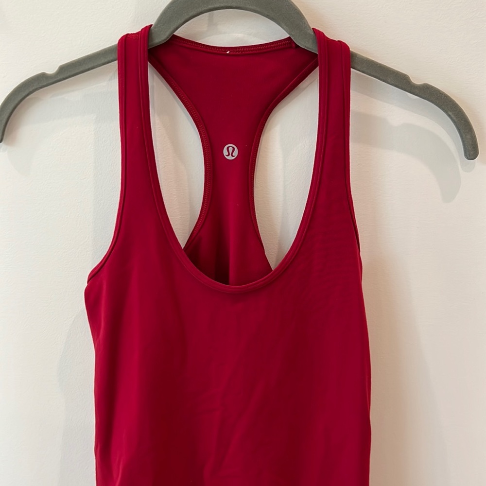 Red Lululemon Tank